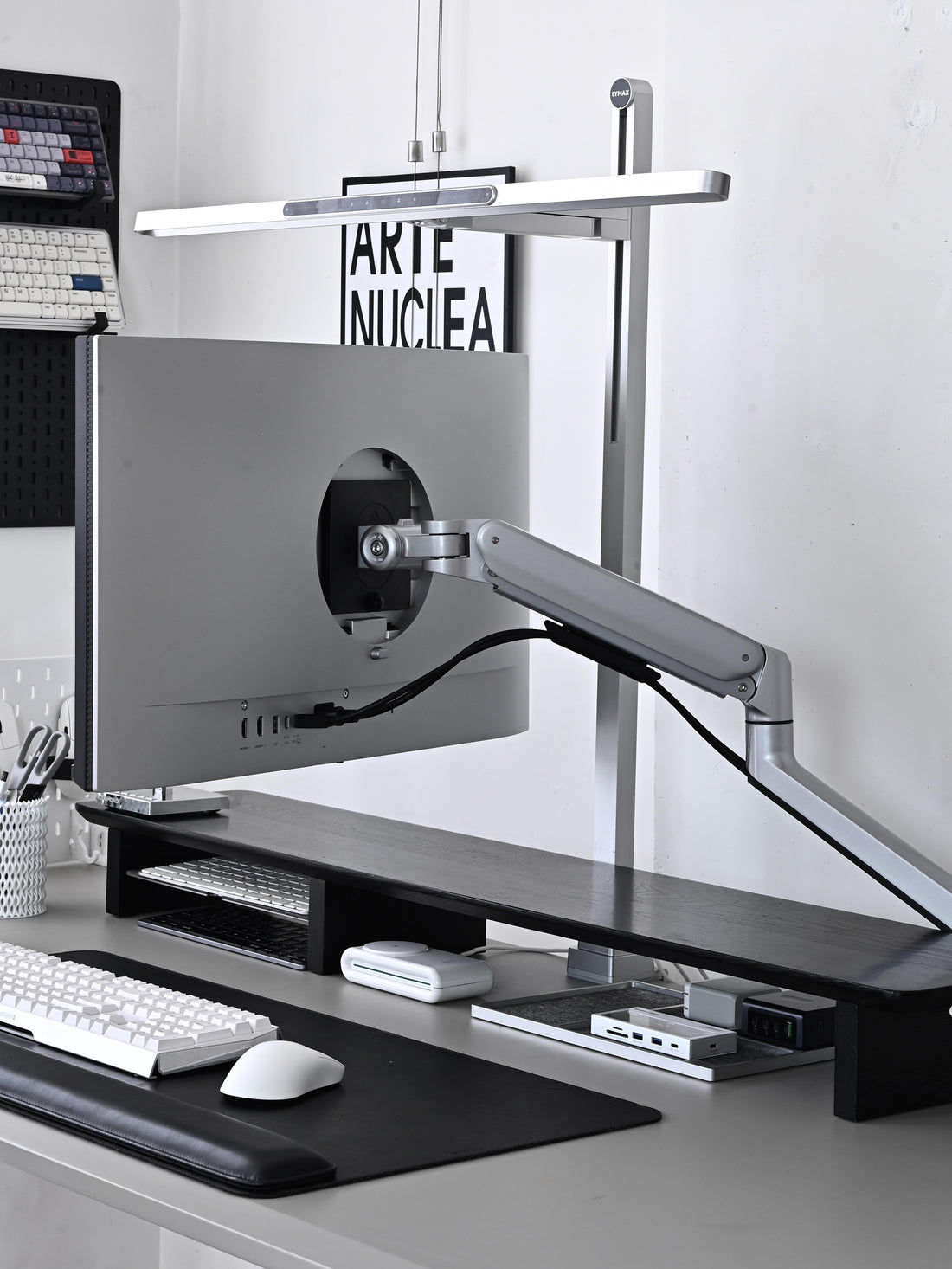 Minimalist Workspace Setup: Elevate Your Desk with a Monitor Arm