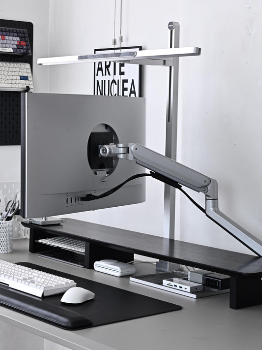 Minimalist Workspace Setup: Elevate Your Desk with a Monitor Arm
