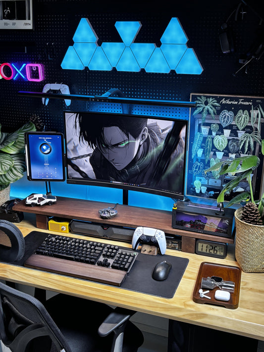 How to Build a Clean Blue Gaming Setup (Without Overcrowding Your Desk) - Vividgaming