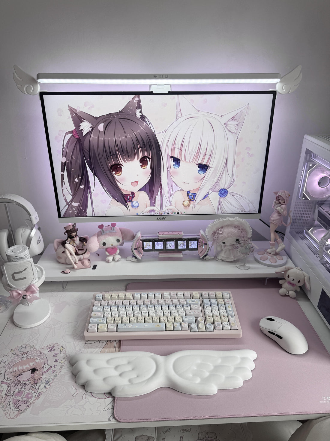Creating a Cozy Pink Gaming Room: An Aesthetic Desk Setup That Actually Works - Vividgaming