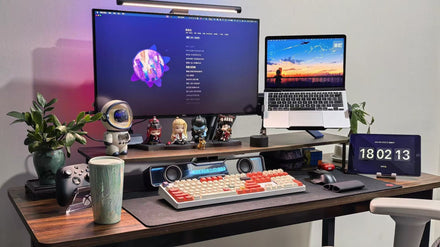 Fits Right Under Your Monitor