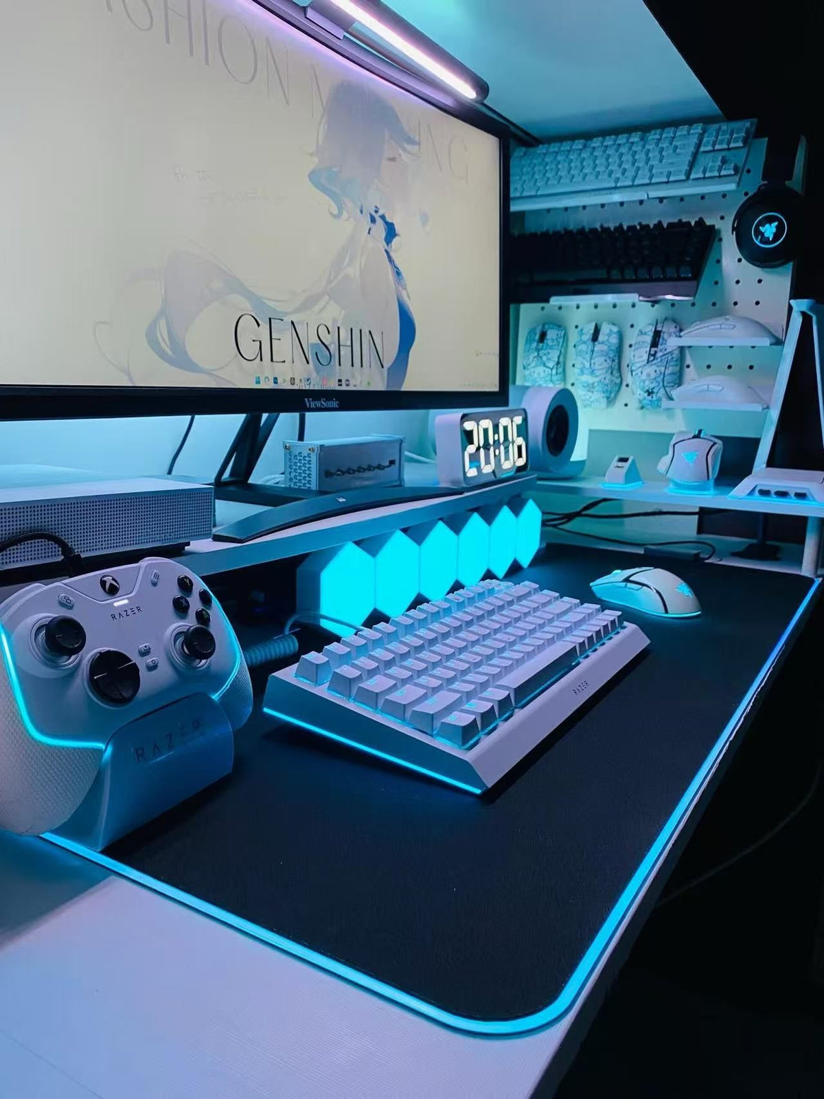Custom RGB Desk Mat for Gaming Setup | XXL Personalized Pad