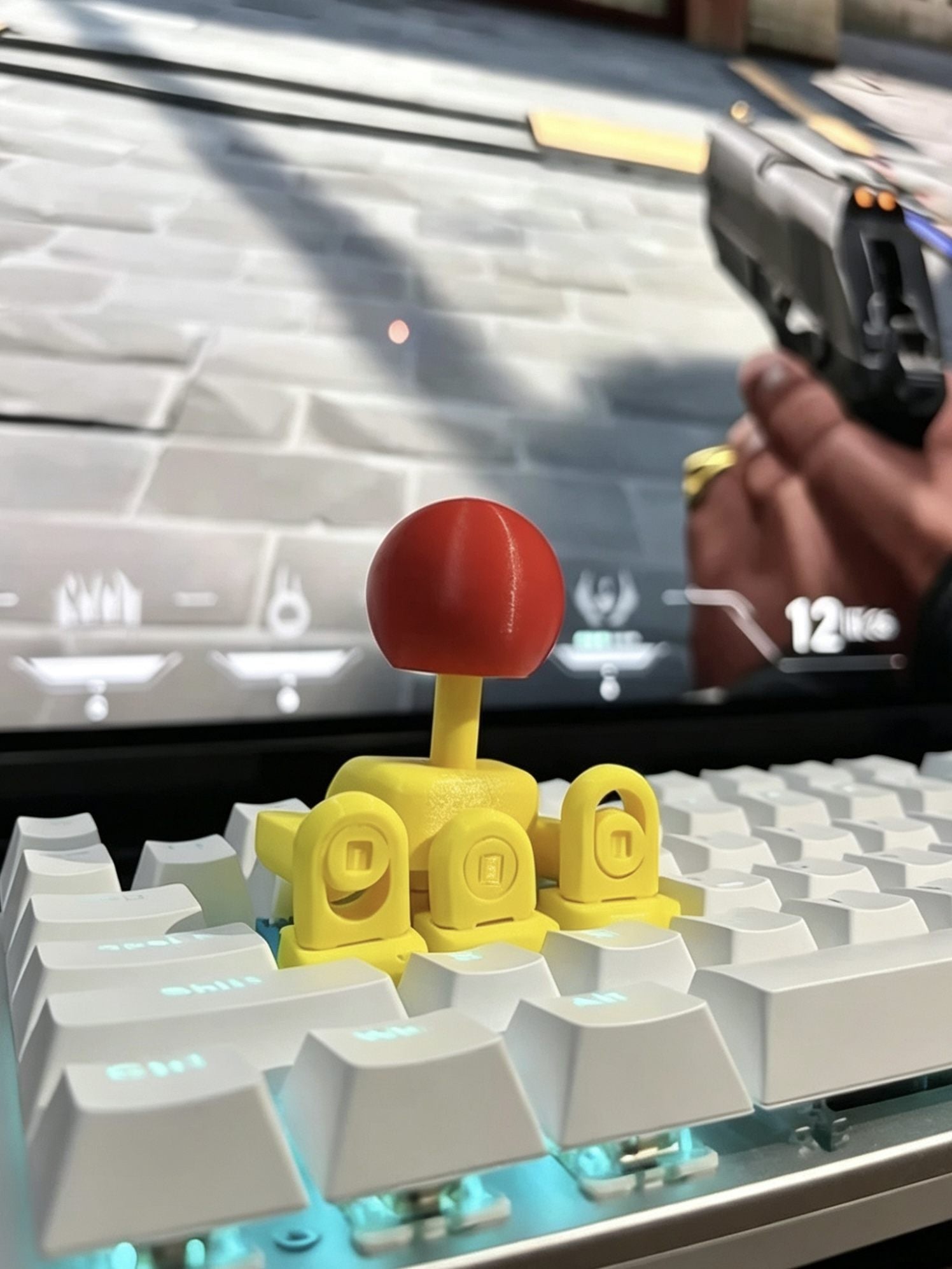 Arcade Artisan Keycap for Desk Setup | Upgrade Keyboard Mod⁠