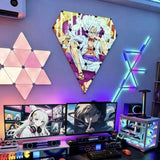 RGB Headset Stand for PC Gaming Setup | Sound-Control Light