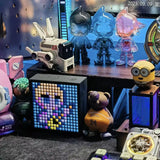 Pixel Art Bluetooth Speaker for Desk | DIY RGB LED Clock