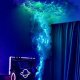 RGB Cloud Ceiling Light for Gaming Room | Smart App Sync